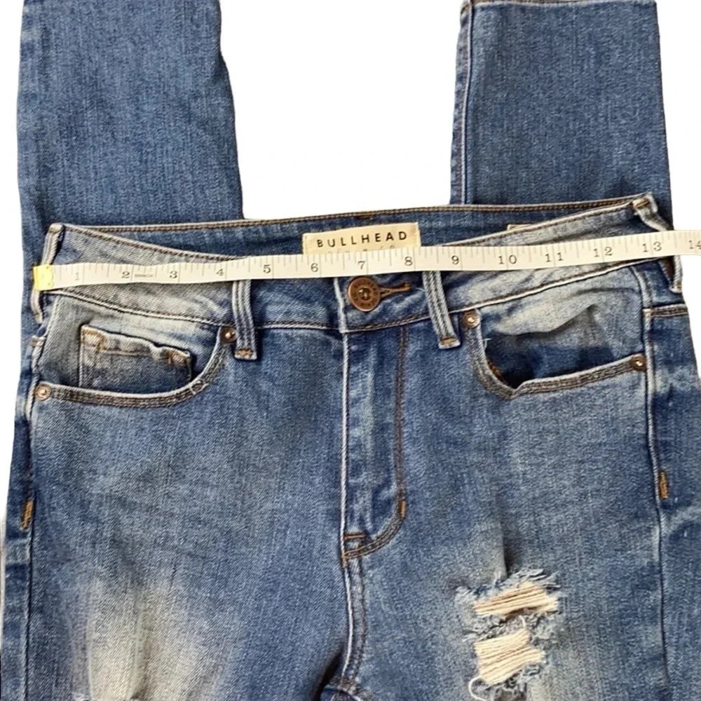 Bullhead Denim High Rise Skinniest Distressed Jean - Picture 7 of 9